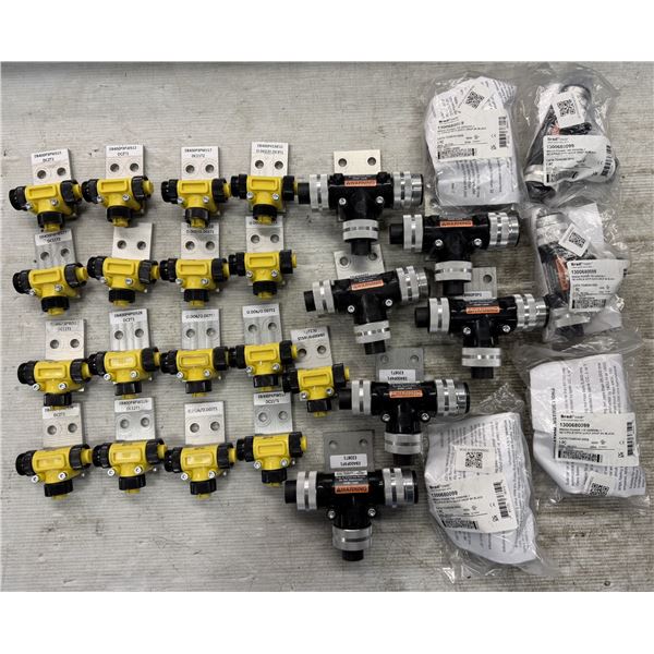 Lot of (28) Brad Power Tee Assemblies