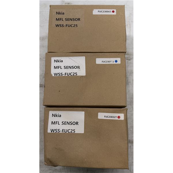 (3) Nkia #WSS-FUC25 MFL Sensors