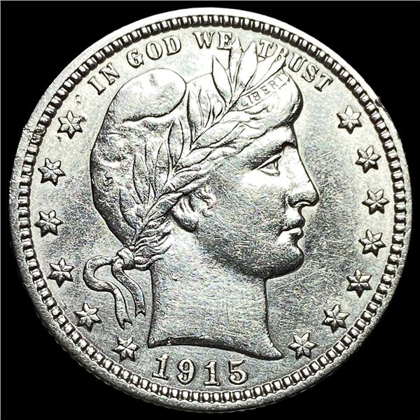 1915 Silver Barber Quarter UNCIRCULATED