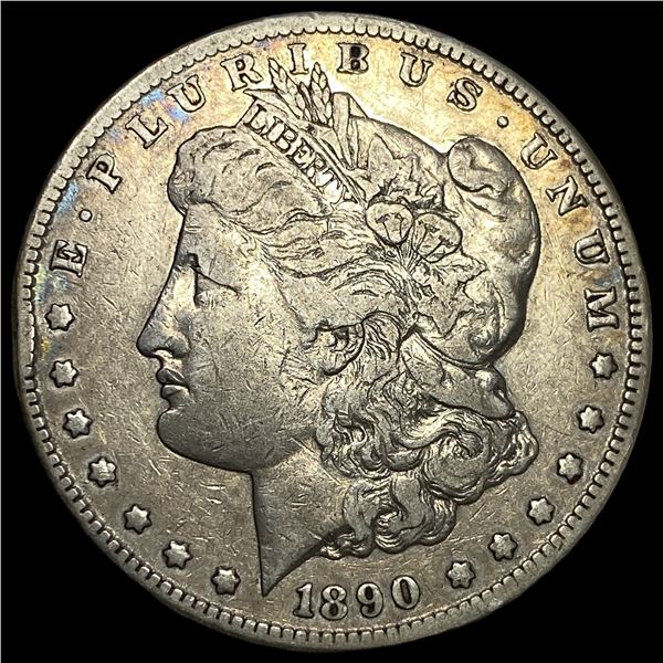 1890-CC Silver Morgan Dollar LIGHTLY  CIRCULATED