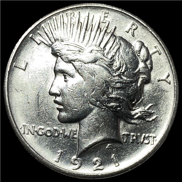 1921 Silver Peace Dollar CHOICE AU