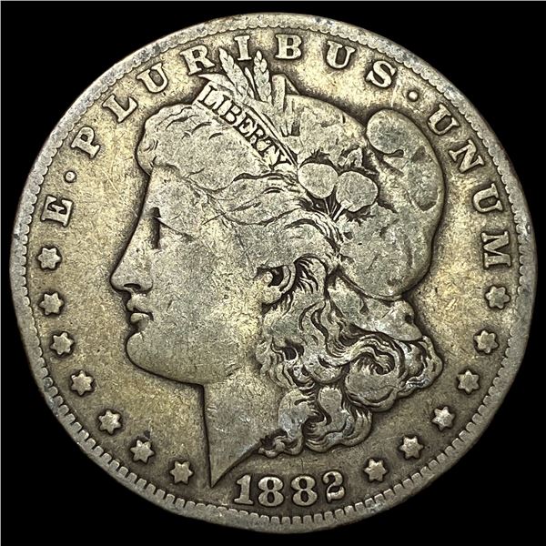 1882-CC Silver Morgan Dollar LIGHTLY  CIRCULATED