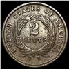 Image 2 : 1864 Copper 2 Cents CLOSELY UNCIRCULATED