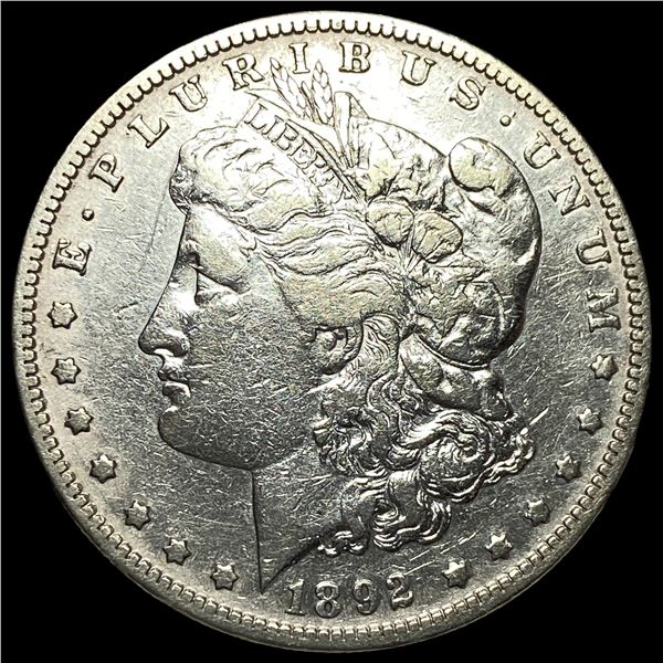 1892-S Silver Morgan Dollar CLOSELY  UNCIRCULATED
