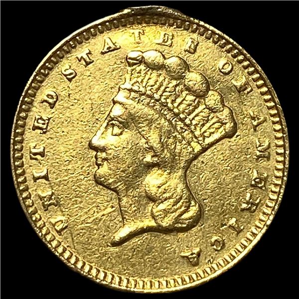 1874 Gold $1 Indian Head Type 3 HIGH GRADE