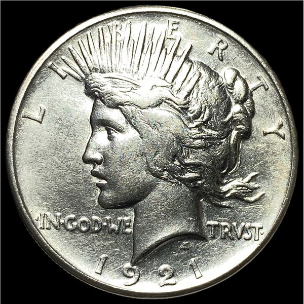 1921 Silver Peace Dollar CHOICE AU