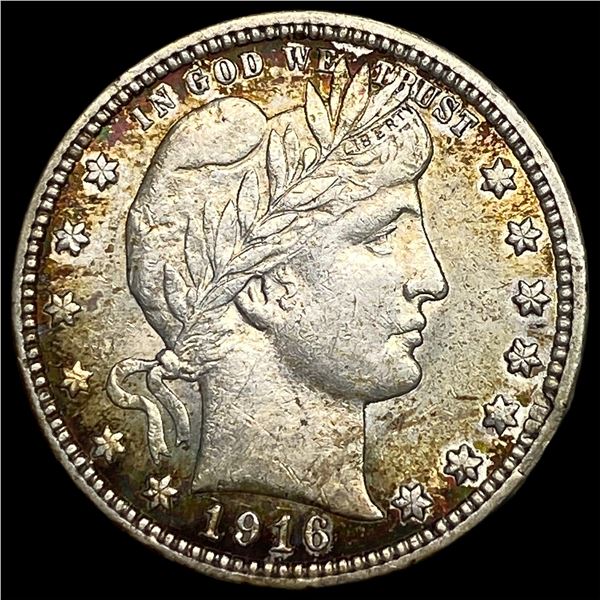 1916 Barber Silver Quarter CLOSELY  UNCIRCULATED