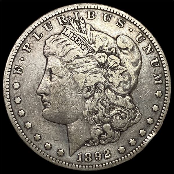 1892-S Silver Morgan Dollar LIGHTLY CIRCULATED