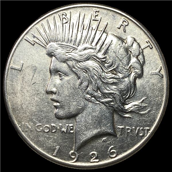 1926-S Peace Silver Dollar CHOICE AU