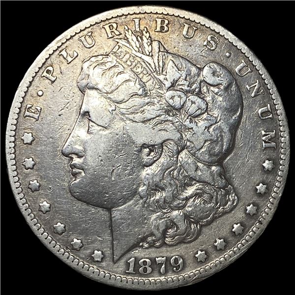 1879-CC Silver Morgan Dollar NEARLY UNCIRCULATED