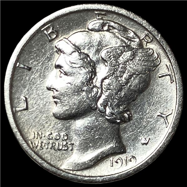1919-S Silver Mercury Dime UNCIRCULATED