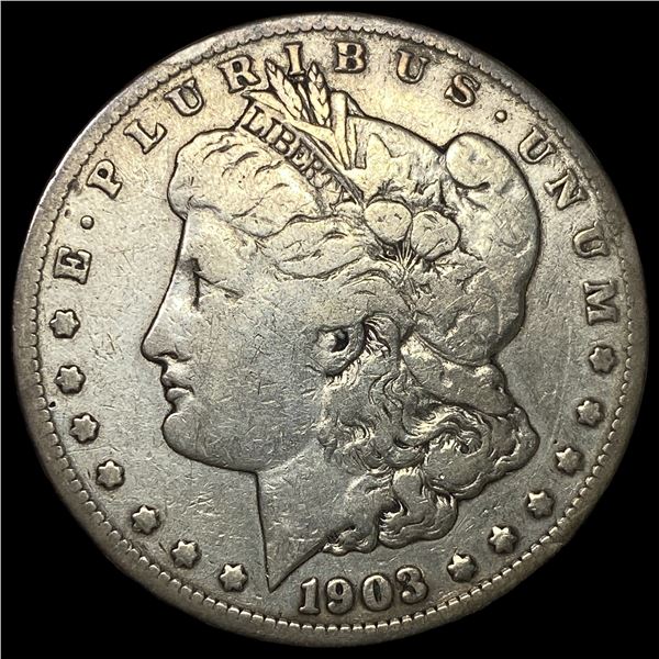 1903-S Silver Morgan Dollar ABOUT  UNCIRCULATED