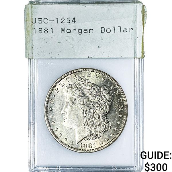 1881-O Morgan Silver Dollar
