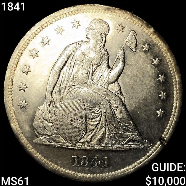 1841 Seated Liberty Dollar