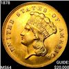 Image 1 : 1878 $3 Gold Piece