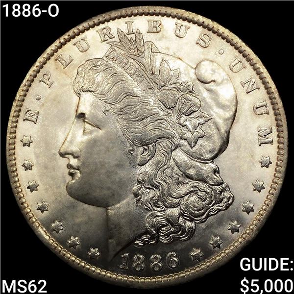 1886-O Morgan Silver Dollar