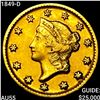 Image 1 : 1849-D Rare Gold Dollar HIGH GRADE