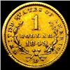 Image 2 : 1849-D Rare Gold Dollar HIGH GRADE