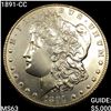 Image 1 : 1891-CC Morgan Silver Dollar