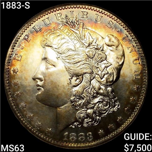 1883-S Morgan Silver Dollar