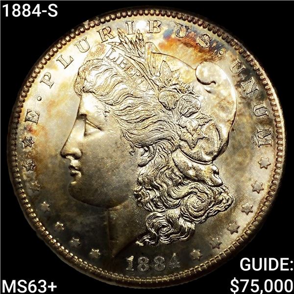 1884-S Morgan Silver Dollar