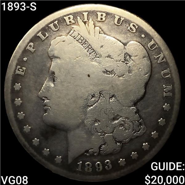 1893-S Morgan Silver Dollar