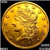 Image 1 : 1836 $5 Gold Half Eagle UNCIRCULATED