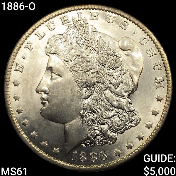 1886-O Morgan Silver Dollar