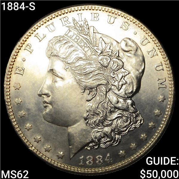 1884-S Morgan Silver Dollar