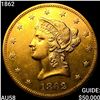 Image 1 : 1862 $10 Gold Eagle