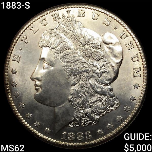 1883-S Morgan Silver Dollar