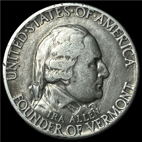1927 Silver Battle of Bennington Half Dollar  UNCIRCULATED