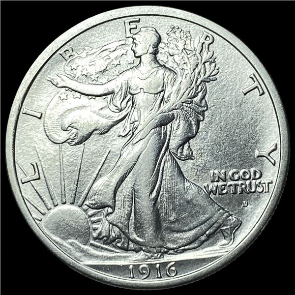 1916 Walking Liberty Half Dollar UNCIRCULATED