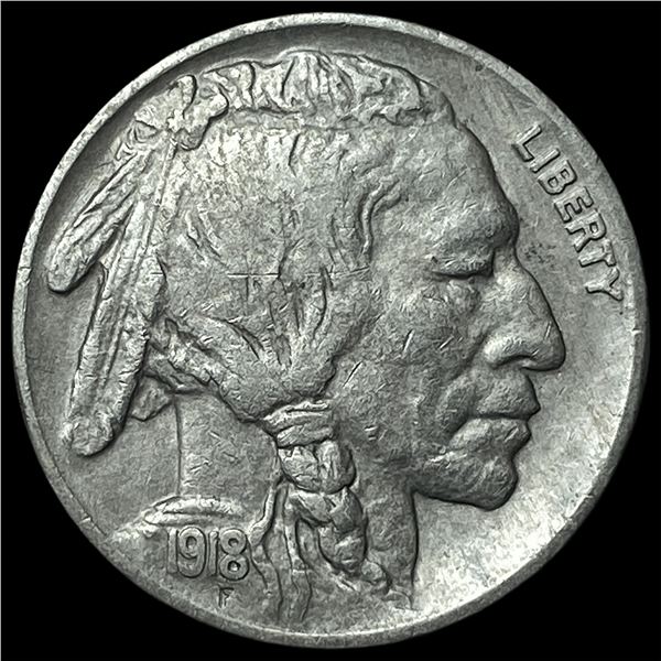 1918-S Buffalo Nickel CLOSELY UNCIRCULATED