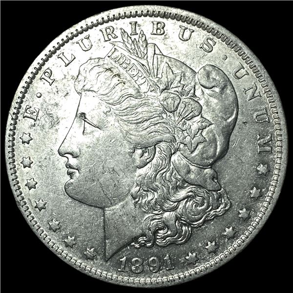 1891-O Silver Morgan Dollar CLOSELY  UNCIRCULATED