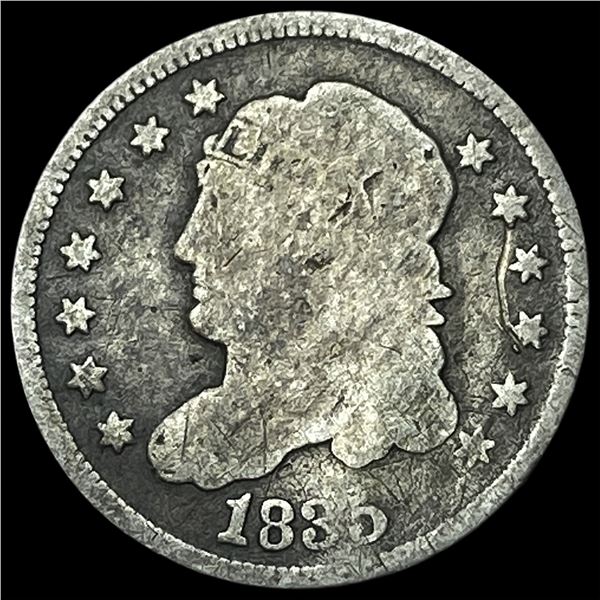 1835 Capped Bust Half Dime NICELY CIRCULATED