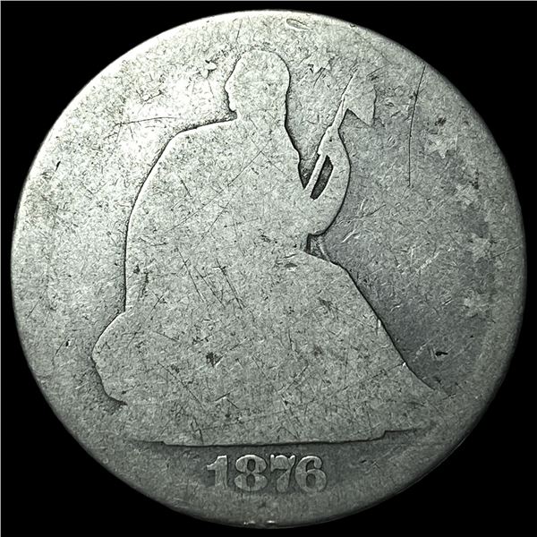 1876 Silver Half Dollar NICELY CIRCULATED