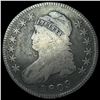 Image 1 : 1809 Capped Bust Half Dollar ABOUT  UNCIRCULATED