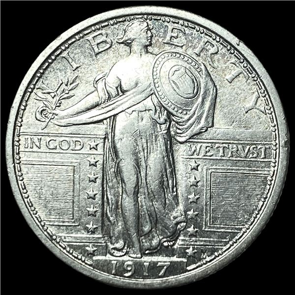 1917 Type 1 Standing Liberty Quarter  UNCIRCULATED