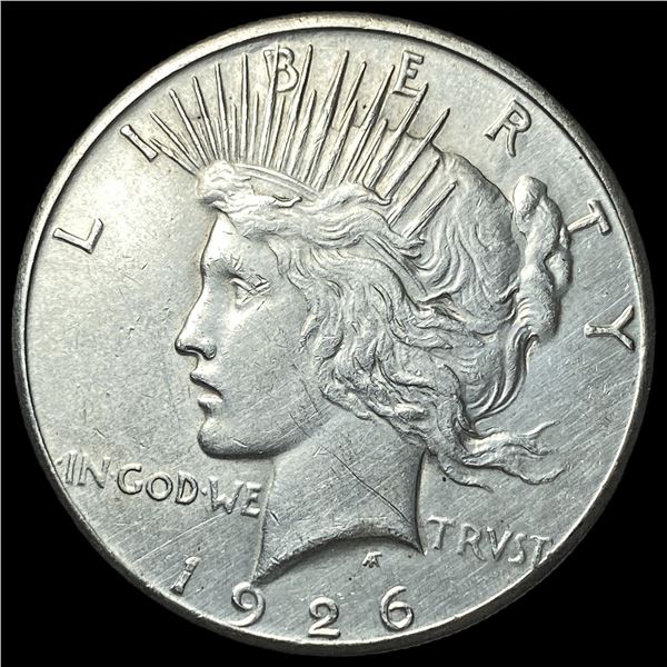 1926-S Silver Peace Dollar CLOSELY  UNCIRCULATED