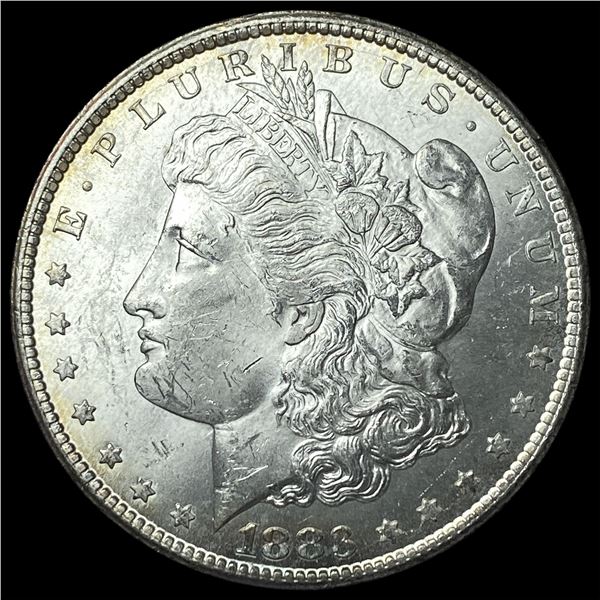 1883-CC Silver Morgan Dollar GEM BU