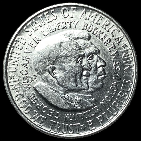 1952 Silver Half Dollar Booker T. Washington  GEM BU