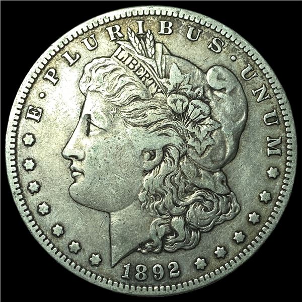 1892-S Silver Morgan Dollar LIGHTLY CIRCULATED
