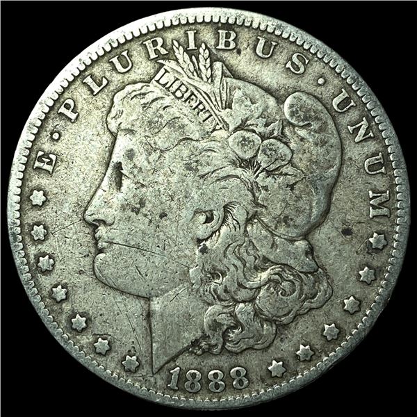 1888-O Silver Morgan Dollar LIGHTLY CIRCULATED