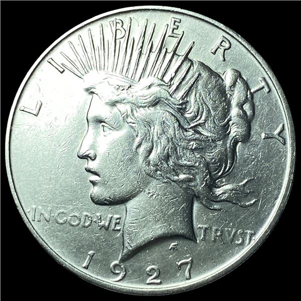 1927 Peace Silver Dollar ABOUT UNCIRCULATED