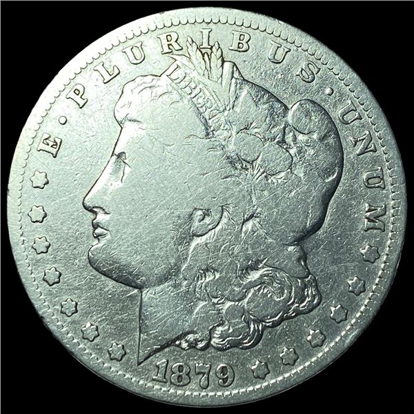1879-CC Silver Morgan Dollar LIGHTLY CIRCULATED
