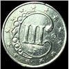 Image 2 : 1851 Silver Three-Cent Piece CLOSELY UNCIRCULATED