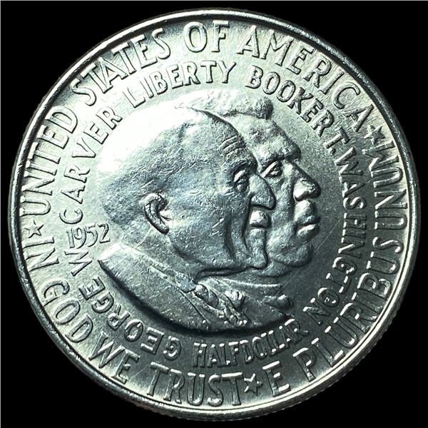 1952 Silver Booker T. Washington/Carver Half Dollar GEM BU