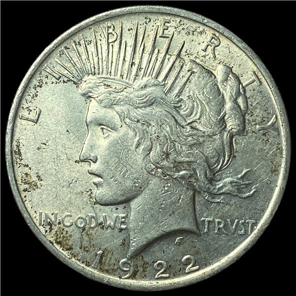 1922 Silver Peace Dollar UNCIRCULATED