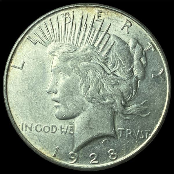 1928-S Silver Peace Dollar UNCIRCULATED